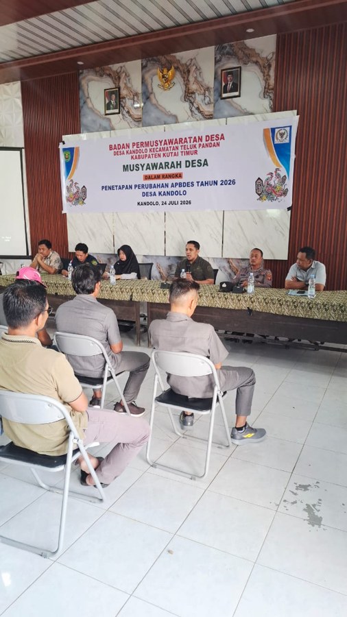 MUSYAWARAH DESA DALAM RANGKA PENETAPAN PERUBAHAN APBDES TAHUN 2026